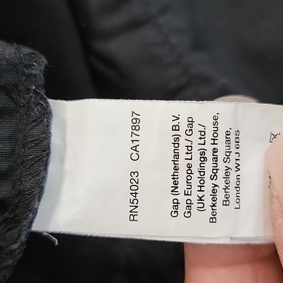 Washed TruBlack Khakis by GAP Boyfriend Short Size 4 - Picture 6 of 15